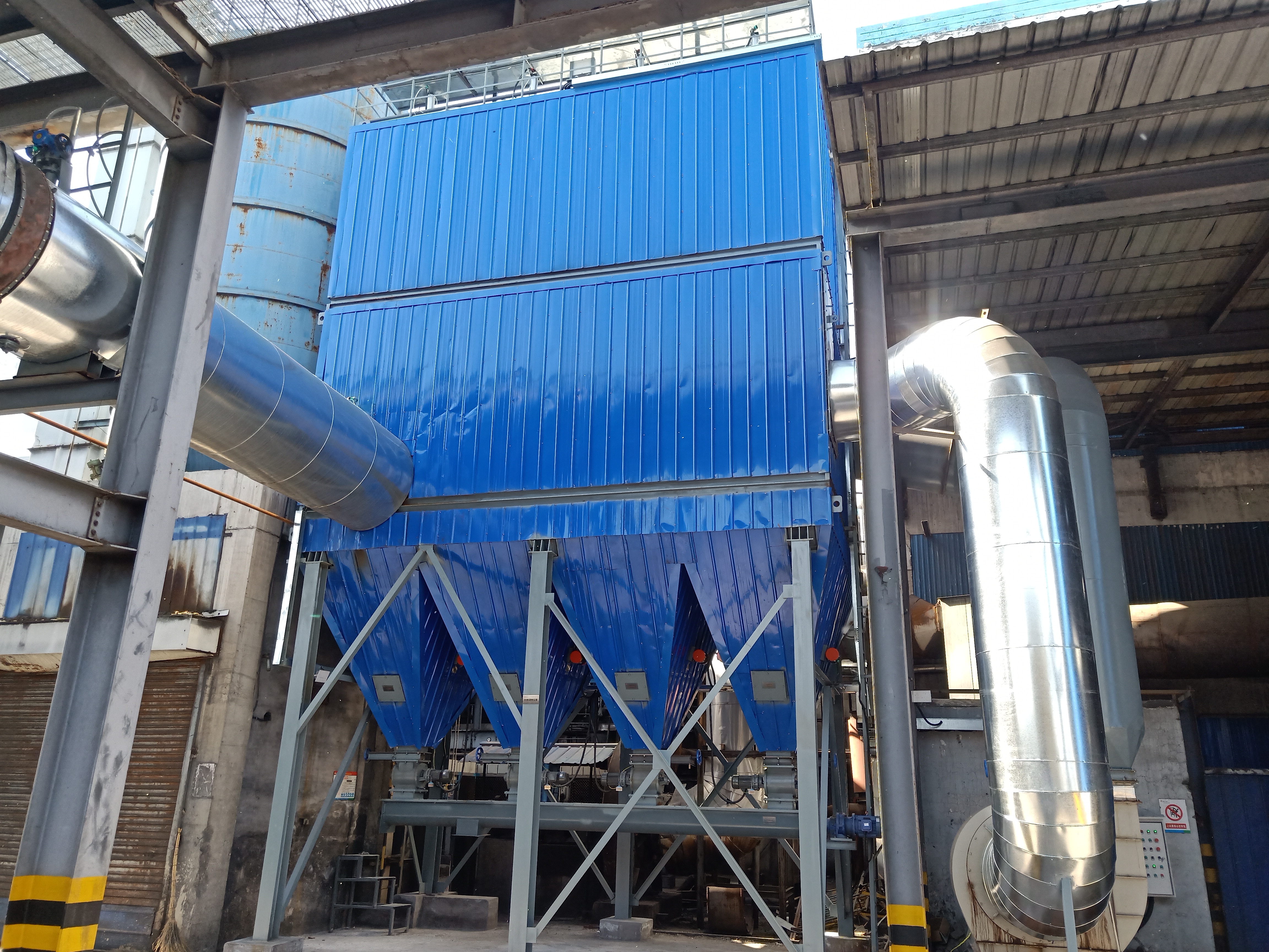 燃煤電廠使用布袋除塵器的作用